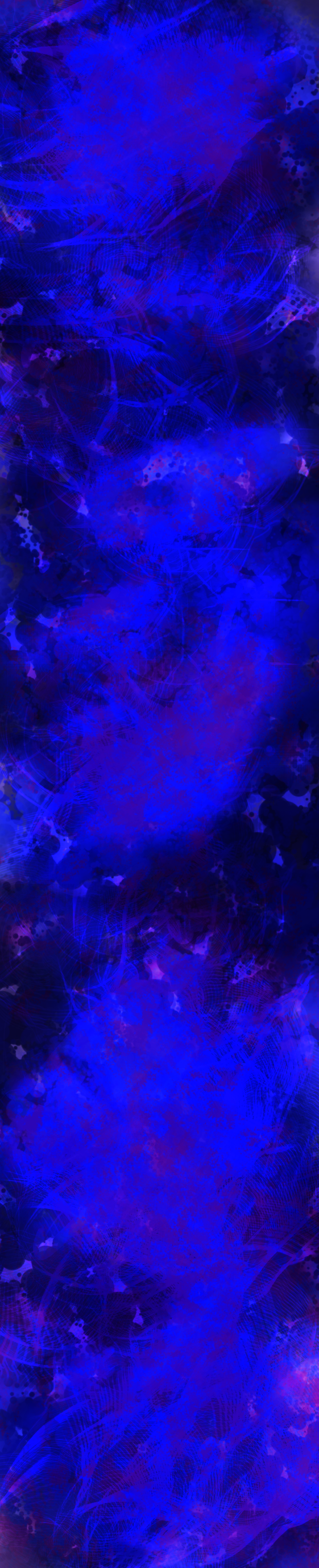 Galaxy themed sidebar